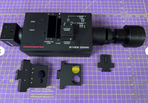 Hamamatsu W-View Gemini Image Splitter SKU: A12801-01 with Baumer HXC20 CCD