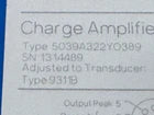 KISTLER 5039A322YO389 CHARGE AMPLIFIER