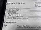 Optronic RMT Register Mark Tester 329660 with Sick KTX-Contrast Sensor