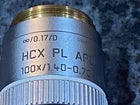 Leica HCX PL APO 100x/1.40-0.70 OIL CS Microscope Objective PN/ 506210