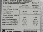 Allen Bradley 20G11 R C 2P1 AA0NNNNN PowerFlex 755