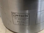 Lot of 2 Fritsch Grinding beakers 250ml type C, stainless steel PN: 01.462.0221