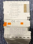 Lot of 2 BECKHOFF EL7041 EtherCAT Terminal, 1-channel motion interface