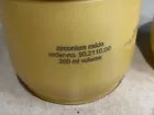 Lot of 2 FRITSCH Zirconium Grinding Jar PN: 50.2110.00
