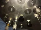 eybold univex 300 vacuum chamber with stainless steel bell jar