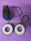 Keyence CA-DC100 LED Illumination Controller With 2 CA-DRW10F Ring Light