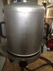 eybold univex 300 vacuum chamber with stainless steel bell jar