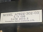 Pneumatic Servo Controls LTD MODEL AC624-302-03
