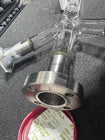 Japan Cell Co. Ltd. UHV ID:20x10x80 OPC 3Flange , Cuvette with three flanges