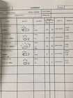 Yanmar 12LAK-STE2 engine Spare Parts box NEW