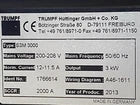 TRUMPF HÜTTINGER SSM 3000 (S) RFG PLASMA RF POWER AMAT 0190-43274