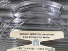 Applied Materials AMAT 0190-15066 , 0190-14999 HIGH & LOW Emissivity Wafer
