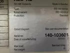 ABB IRB 140 M2004 with IRC5 M2004 Controller Teach Pendant on 10M cable