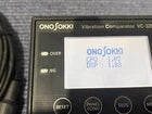 ONO SOKKI VC-3200 Vibration comparator With NP-3331B accelerometer