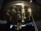 eybold univex 300 vacuum chamber with stainless steel bell jar