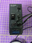 Keyence CA-DC100 LED Illumination Controller With 2 CA-DRW10F Ring Light