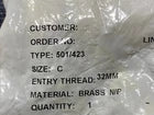 HAWKE CABLE GLAND 501/423 C M32 THREAD , KIT NEW
