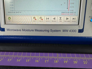 TEWS MW 4300 Laboratory Moisture Analyzer with SLE-10 Moisture Sensor