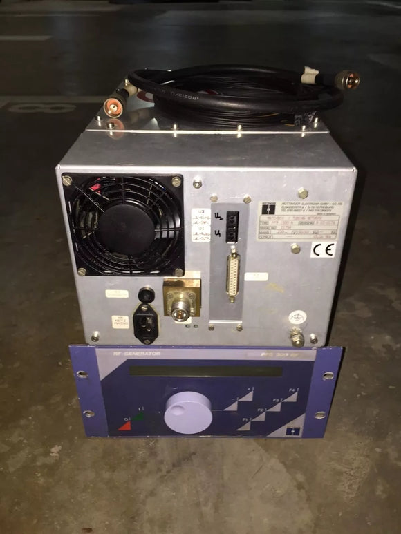 HUTTINGER PFG 300 RF GENERATOR 300 WATT 13.56 MHz With PFM 1500 A Tuning Network