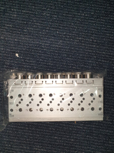 SMC VV5QZ25-08C6C mfld, base mount w/fittings