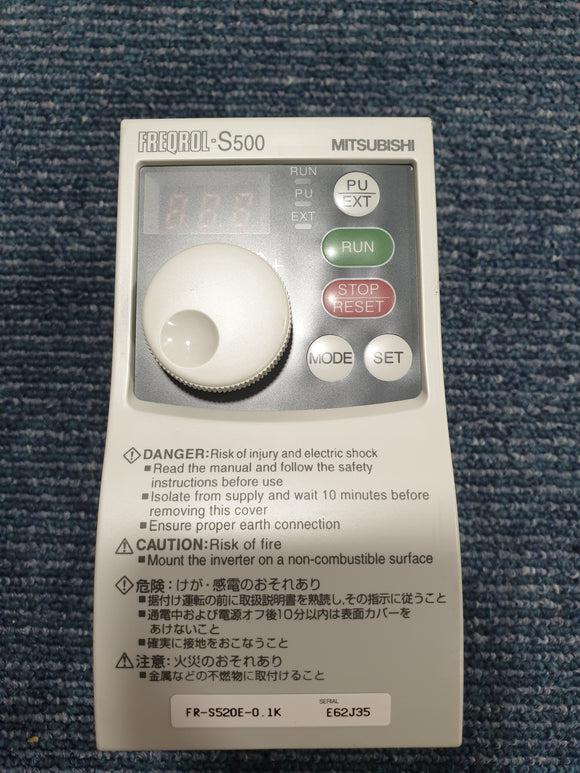 MITSUBISHI Driver FREQROL-S500 FR-S520E-0.1K