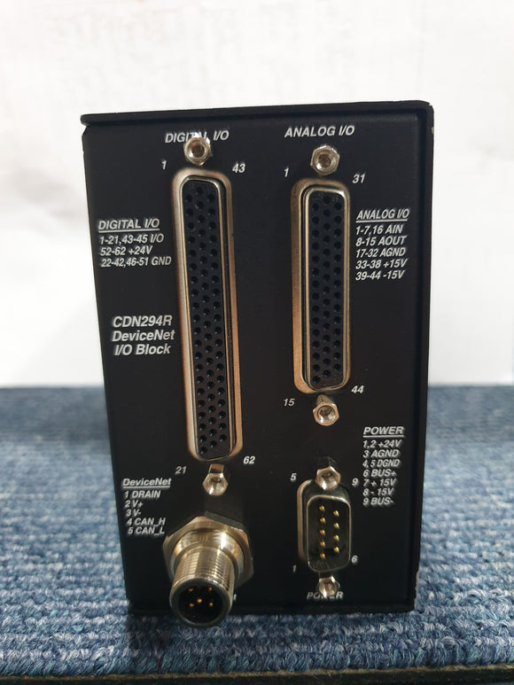 MKS AS01294-04 CDN294R Hardened Devicenet I/O Block AMAT 0190-30346
