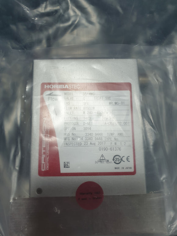 HORIBA STEC Criterion D514MG Digital Mass Flow Module NEW SEALED
